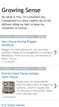 Mobile Screenshot of growingsense.blogspot.com