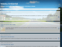 Tablet Screenshot of malakaambiental.blogspot.com