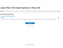 Tablet Screenshot of lifesuccess4u.blogspot.com