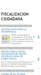 Mobile Screenshot of fiscalizacionciudadana.blogspot.com