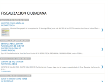 Tablet Screenshot of fiscalizacionciudadana.blogspot.com