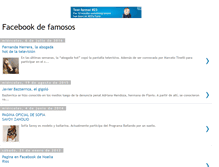 Tablet Screenshot of facebookdefamosos.blogspot.com