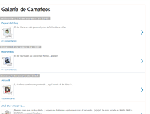 Tablet Screenshot of galeriadecamafeos.blogspot.com