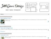 Tablet Screenshot of janaslieblingsdesigner.blogspot.com