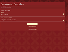 Tablet Screenshot of cosmosandcupcakes.blogspot.com