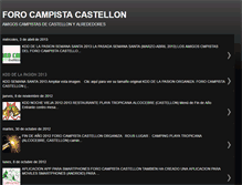 Tablet Screenshot of forocampistacastellon.blogspot.com