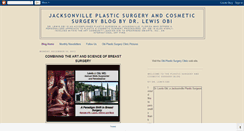 Desktop Screenshot of obiplasticsurgery.blogspot.com