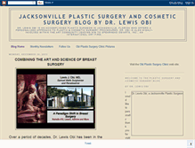 Tablet Screenshot of obiplasticsurgery.blogspot.com