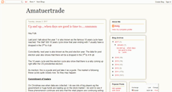 Desktop Screenshot of amatuertrade.blogspot.com