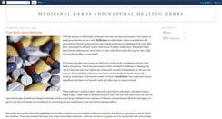 Desktop Screenshot of herbsmedicinalherbs.blogspot.com