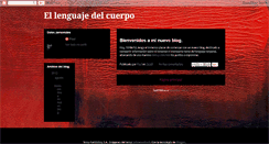 Desktop Screenshot of ellenguajedelcuerpo.blogspot.com