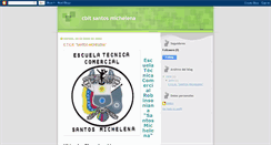 Desktop Screenshot of cbitsantosmichelena.blogspot.com