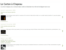 Tablet Screenshot of lecartonachapeau.blogspot.com