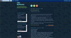 Desktop Screenshot of abcmurduhz.blogspot.com
