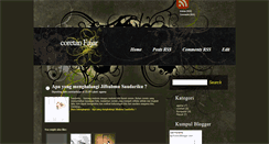 Desktop Screenshot of coretanfajar-anggi.blogspot.com