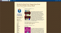 Desktop Screenshot of bookedinstpaul.blogspot.com