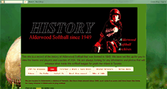 Desktop Screenshot of alderwood-softball.blogspot.com