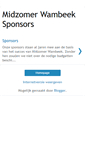 Mobile Screenshot of midzomerwambeeksponsors.blogspot.com