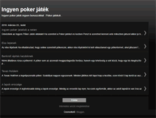 Tablet Screenshot of ingyen-poker-jatek.blogspot.com