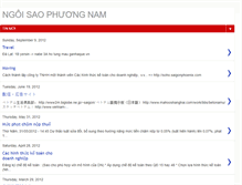 Tablet Screenshot of ngoisaophuongnamweb.blogspot.com