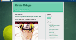 Desktop Screenshot of narutohokagekyuby.blogspot.com