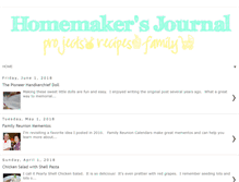 Tablet Screenshot of homemakers-journal.blogspot.com