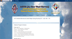 Desktop Screenshot of aots-biennial.blogspot.com