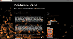 Desktop Screenshot of ironicamenteviavel.blogspot.com