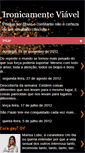 Mobile Screenshot of ironicamenteviavel.blogspot.com