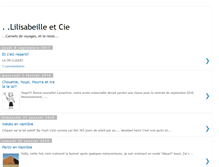 Tablet Screenshot of lilisabeilleandcie.blogspot.com