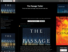 Tablet Screenshot of passage-movie-trailer.blogspot.com