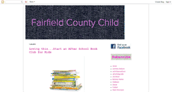 Desktop Screenshot of fairfieldcountychild.blogspot.com