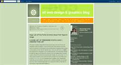 Desktop Screenshot of allgraphicsdesign.blogspot.com