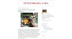 Desktop Screenshot of pengembaralara.blogspot.com
