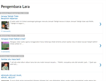 Tablet Screenshot of pengembaralara.blogspot.com