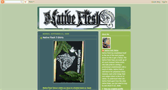 Desktop Screenshot of nativefleshtattoo.blogspot.com