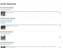 Tablet Screenshot of mudir-madrasah.blogspot.com