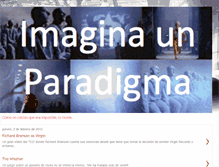 Tablet Screenshot of imaginaunparadigma.blogspot.com