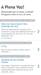 Mobile Screenshot of aplenavoz.blogspot.com