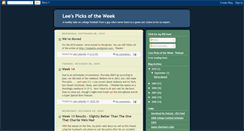 Desktop Screenshot of leespicks.blogspot.com
