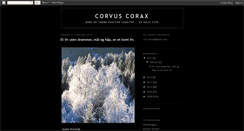 Desktop Screenshot of corvus-corvus.blogspot.com