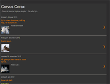 Tablet Screenshot of corvus-corvus.blogspot.com