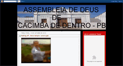 Desktop Screenshot of ieadcacimbadedentro-pb.blogspot.com