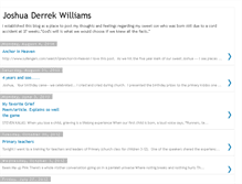 Tablet Screenshot of joshuaderrekwilliams.blogspot.com