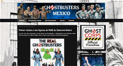 Desktop Screenshot of ghostbustersmx.blogspot.com