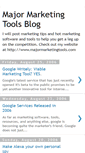 Mobile Screenshot of majormarketingtoolsblog.blogspot.com