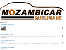 Tablet Screenshot of mozambicarquelimane.blogspot.com