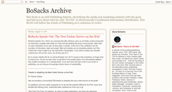 Desktop Screenshot of bosacksarchive.blogspot.com