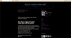 Desktop Screenshot of billyjacksportraitsfromphotos.blogspot.com