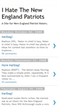 Mobile Screenshot of i-hate-the-new-england-patriots.blogspot.com